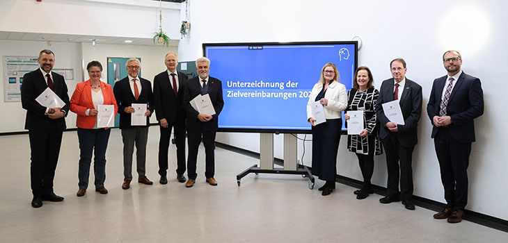 Group with signed target agreements 