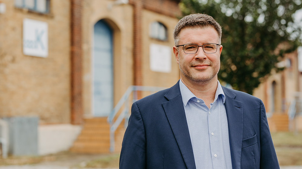 Andreas Müller Geschäftsführer des Galileo Testfeldes