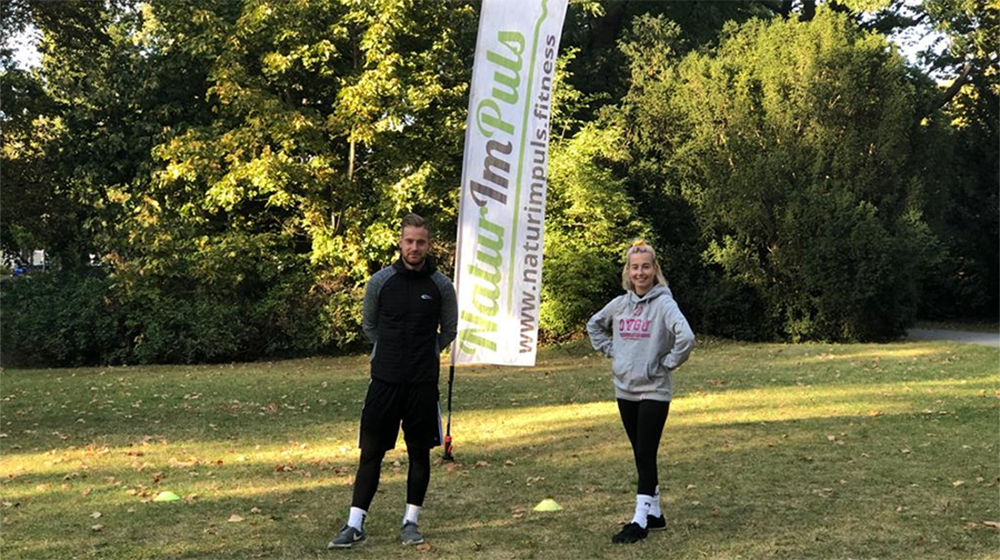 Felix und Janina kurz vorm Training (c) Lisa Baaske 