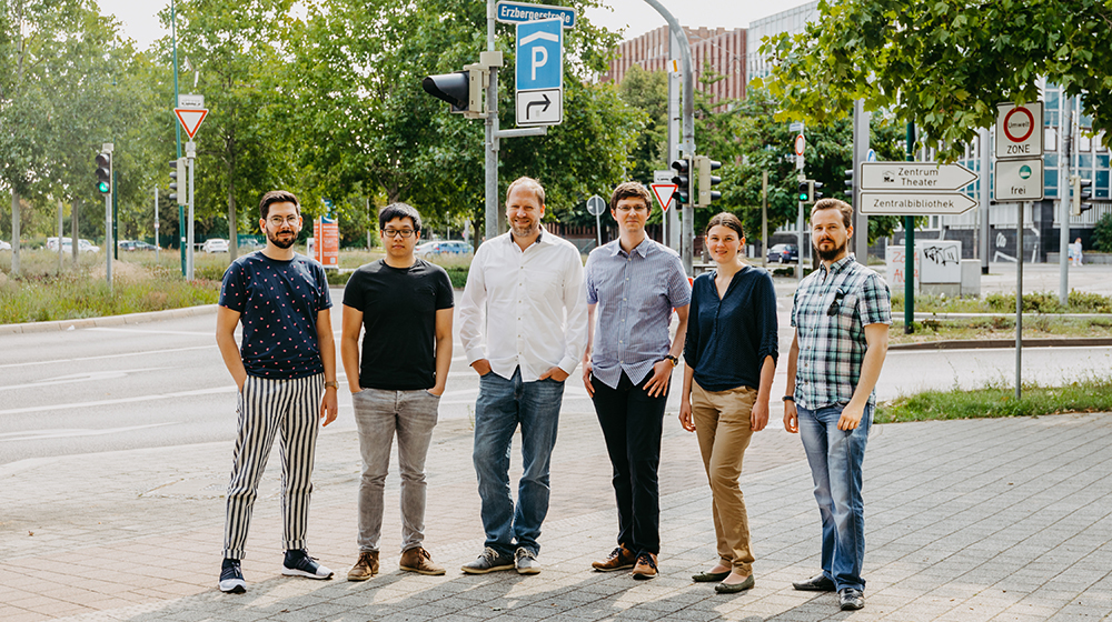 Das Team des Forschungsprojektes (c) Jana Dünnhaupt Uni Magdeburg