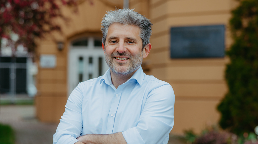 Dr. Carsten Thoms (Foto: Jana Dünnhaupt / Uni Magdeburg)