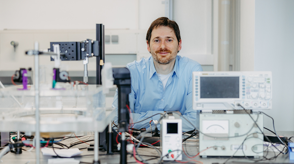 Dr. Juan Rosello (Foto: Jana Dünnhaupt / Uni Magdeburg)