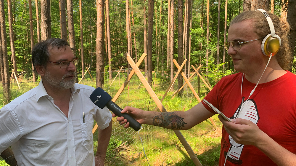 Gesa Tunsch im Interview mit Ulrich Wieland (c) Dr. Sebastian Mantei