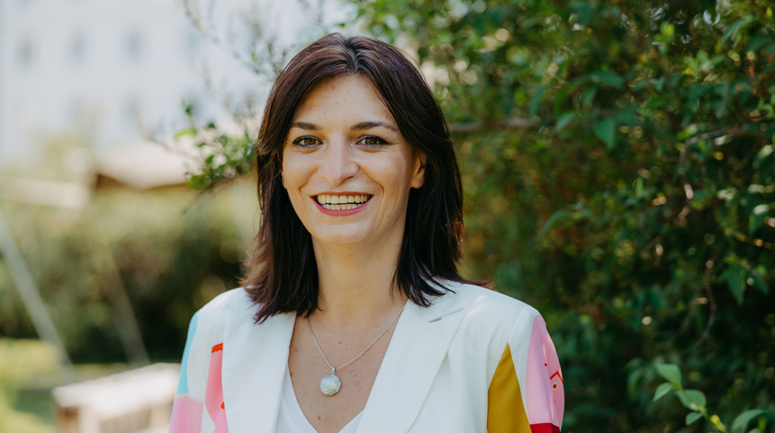 Professorin Borna Relja, Prorektorin für Forschung, Techno- logie und Chancengleichheit und Sprecherin des Netzwerks Chancengleichheit & Diversität (Foto: Jana Dünnhaupt / Uni Magdeburg)