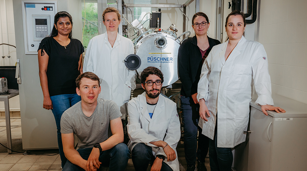 Das Forschungsteam von Dr.-Ing. Nicole Vorhauer-Huget (c) Jana Dünnhaupt Uni Magdeburg