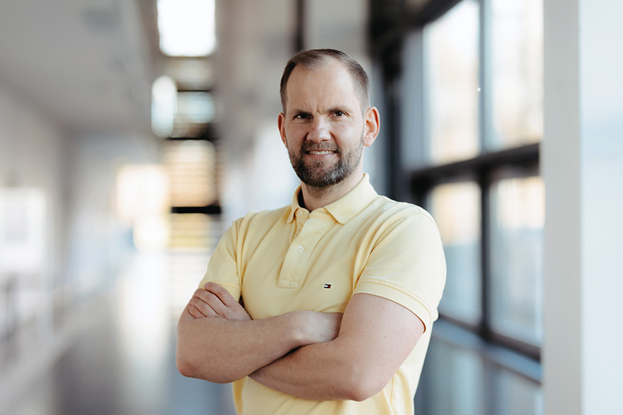 Portrait von Christian Wiemann (c) Hannah Theile Uni Magdebur