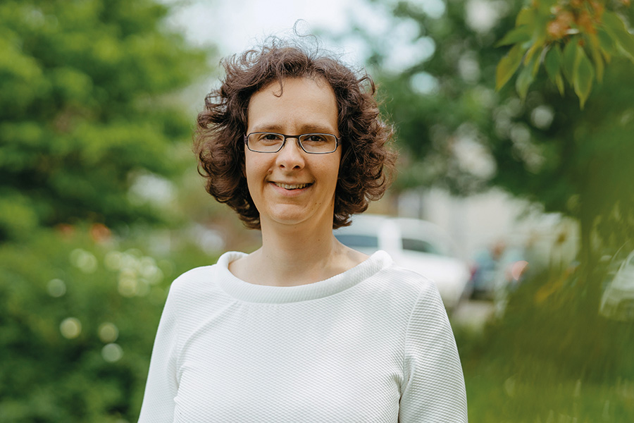 Portrait von Silke Rühmland (c) Jana Dünnhaupt Uni Magdeburg