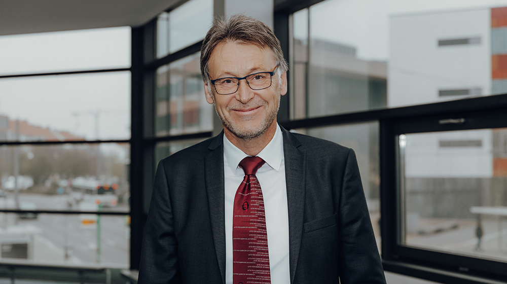 Prof. Dr.-Ing. Jens Strackeljan, Rektor der Universität Magdeburg (Foto: Jana Dünnhaupt / Uni Magdeburg)