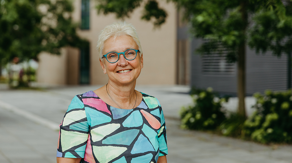 Portrait Prof. Heike Walles (c) Jana Dünnhaupt Uni Magdeburg