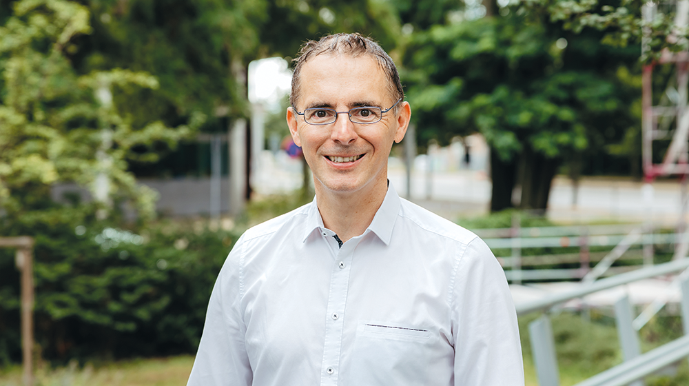 Portrait Prof. Ortmeier (c) Jana Dünnhaupt Uni Magdeburg