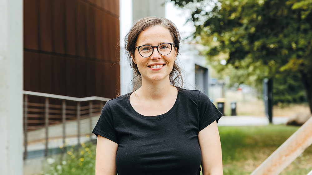Portrait Prof. Stefanie Schreiber (c) Jana Dünnhaupt Uni Magdeburg