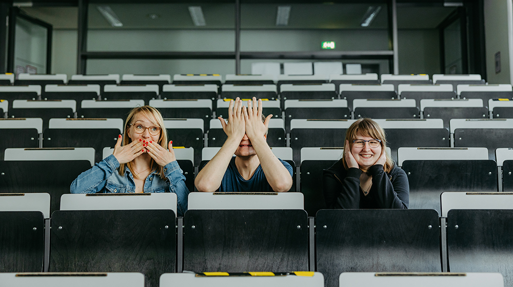 Das Social Media Team der Uni Magdeburg (c) Jana Dünnhaupt Uni Magdeburg
