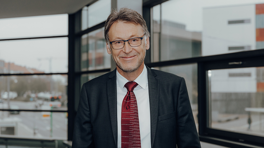 Prof. Dr.-Ing. Jens Strackeljan, Rektor der Universität Magdeburg (Foto: Jana Dünnhaupt / Uni Magdeburg)