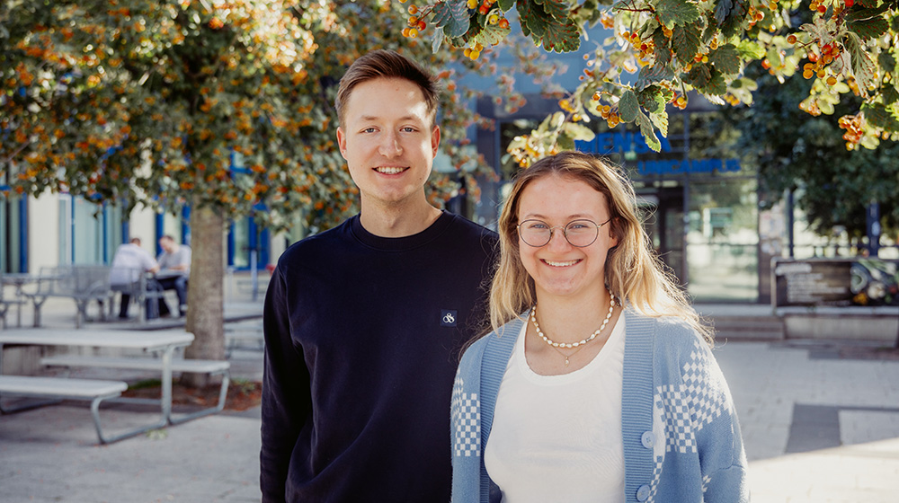 Students in Biomedical Engineering Anna Kötter und Maximilian Knobus
