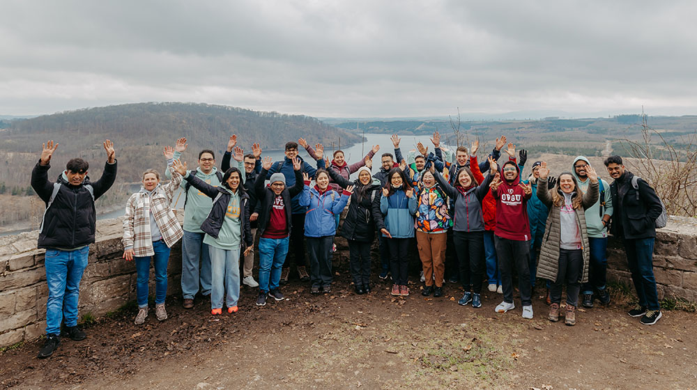 Teilnehmende des FIT for Career Start Programms der Uni Magdeburg bei einer Exkursion im Harz (c) Jana Dünnhaupt