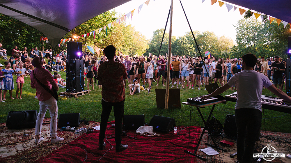 Die Hauptbühne des Glacis Open Air 2019 (Foto: Catherina Rocío)