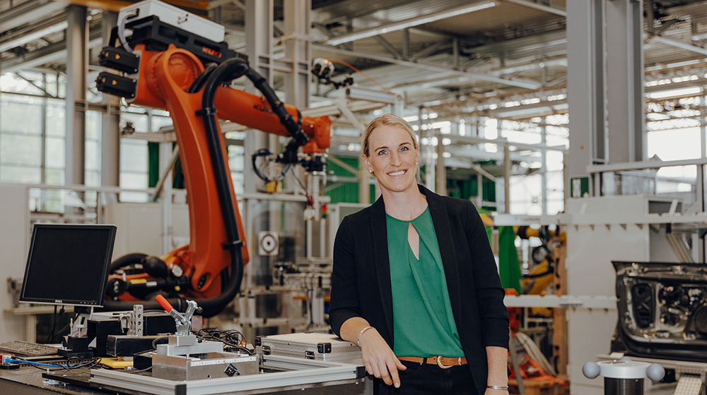 Prof. Arlinghaus erforscht nachhaltige Wertschöpfungsketten in Entwicklungsländern (Foto: Jana Dünnhaupt / Uni Magdeburg)