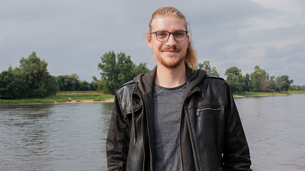 Jean Jütten ist einer der Studierenden, der an den Medienwochen mitgewirkt hat (Foto: privat)