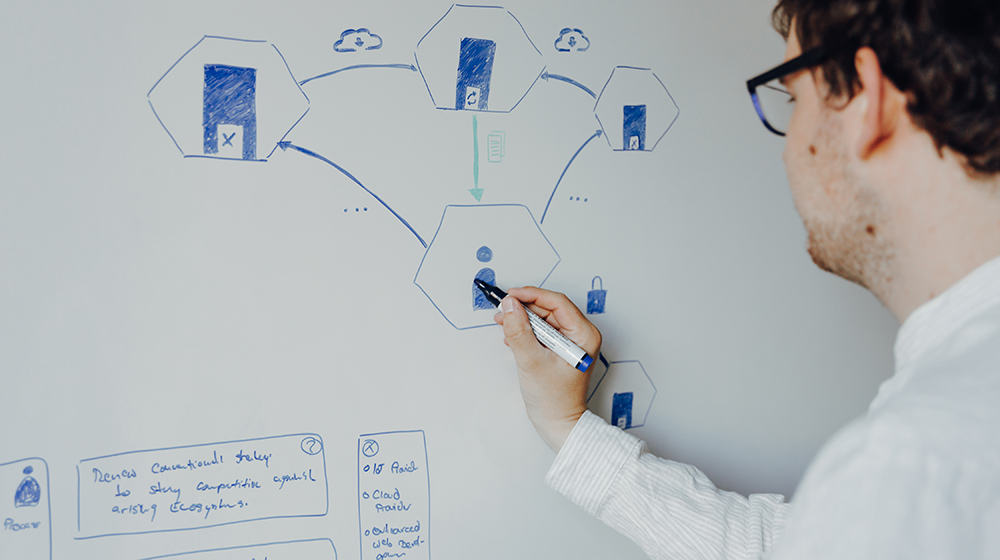 Wissenschaftler der Uni entwickeln eine Skala für die Digitalisierung (Foto: Jana Dünnhaupt / Uni Magdeburg)